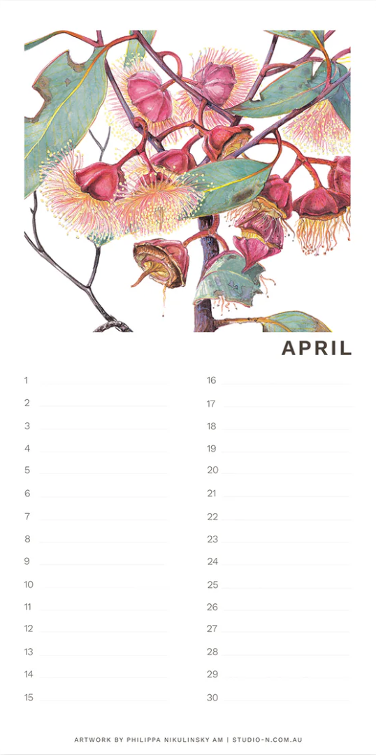 Perpetual Calendar - Eucalypts
