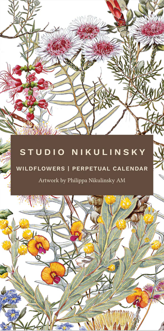 Perpetual Calendar - Wildflowers