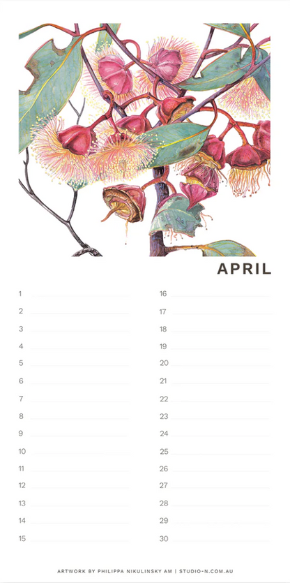 Perpetual Calendar - Eucalypts
