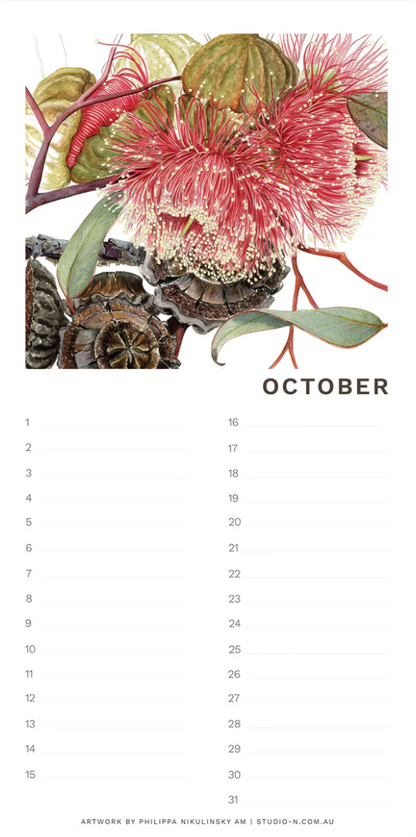 Perpetual Calendar - Eucalypts